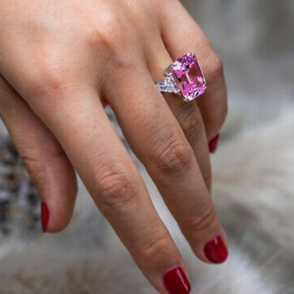 New Gorgeous 925 Silver Ring Size 6-10 - Picture 4 of 4